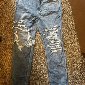 Fashion Nova Boyfriend Jeans with Distressing